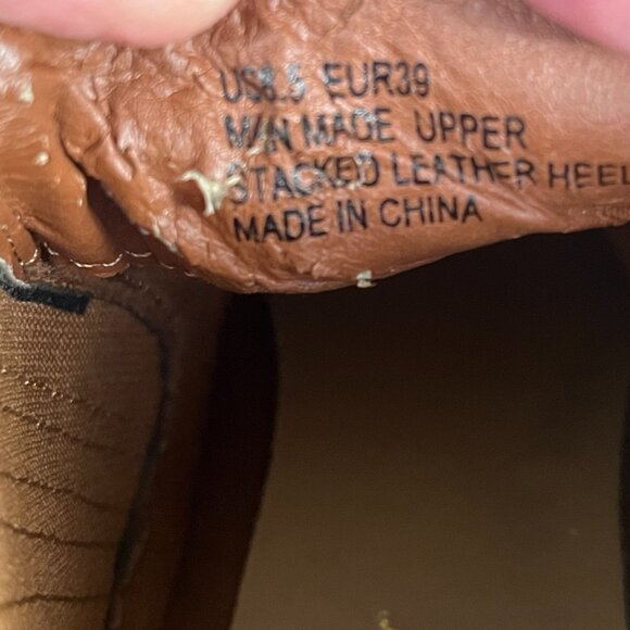 A Rider Girl Leopard Print Faux Suede Booties, Women's Size EU 39; US 8.5 - Picture 10 of 10